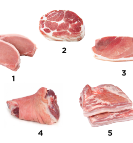 Bí quyết phân biệt 8 loại thịt heo chuẩn cho bữa ăn ngon