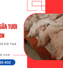 Đừng bỏ lỡ cơ hội mua heo sữa tươi nguyên con giá hấp dẫn tại Vũ Kiệt Food 