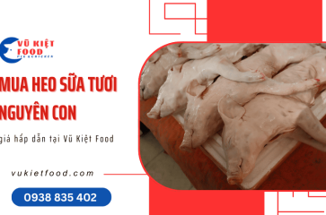 Đừng bỏ lỡ cơ hội mua heo sữa tươi nguyên con giá hấp dẫn tại Vũ Kiệt Food