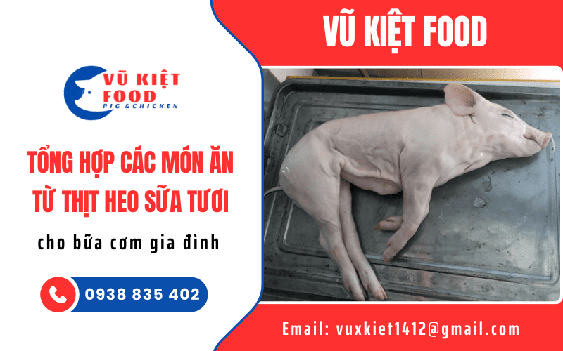 thịt heo sữa tươi